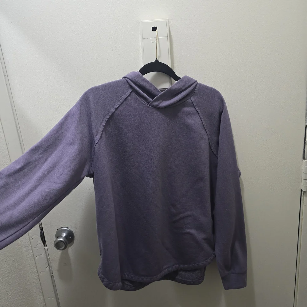 Eddie Bauer Women's Lavender Hoodie - Picture 3 of 9